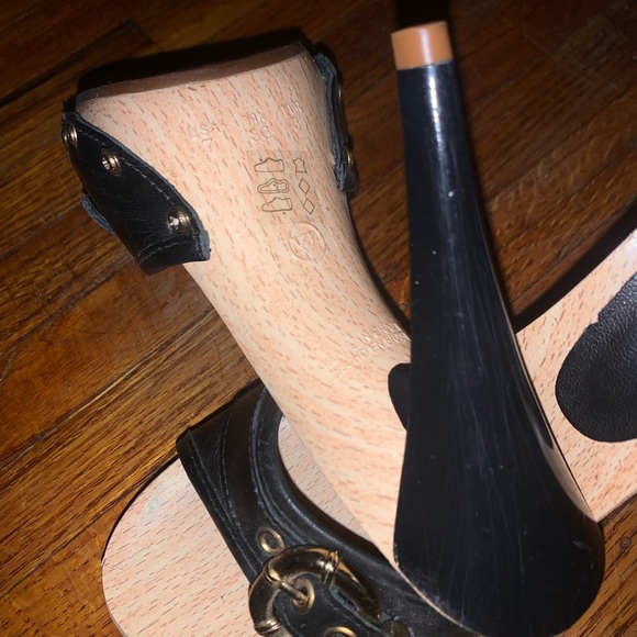 Vintage ALDO Wooden Pumps 7US - Picture 3 of 5